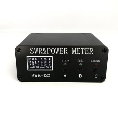 SWR-120 1.8MHz-50MHz 0.5W-120W Standing Wavemeter OLED Digital Display SWR S2U6