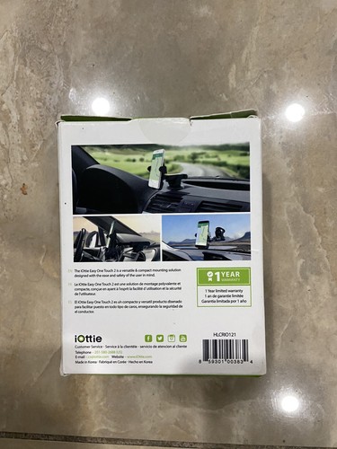 NEW iOttie Easy One Touch 2 Dashboard & Windshield Phone Mount Adjustable Holder - Picture 2 of 2