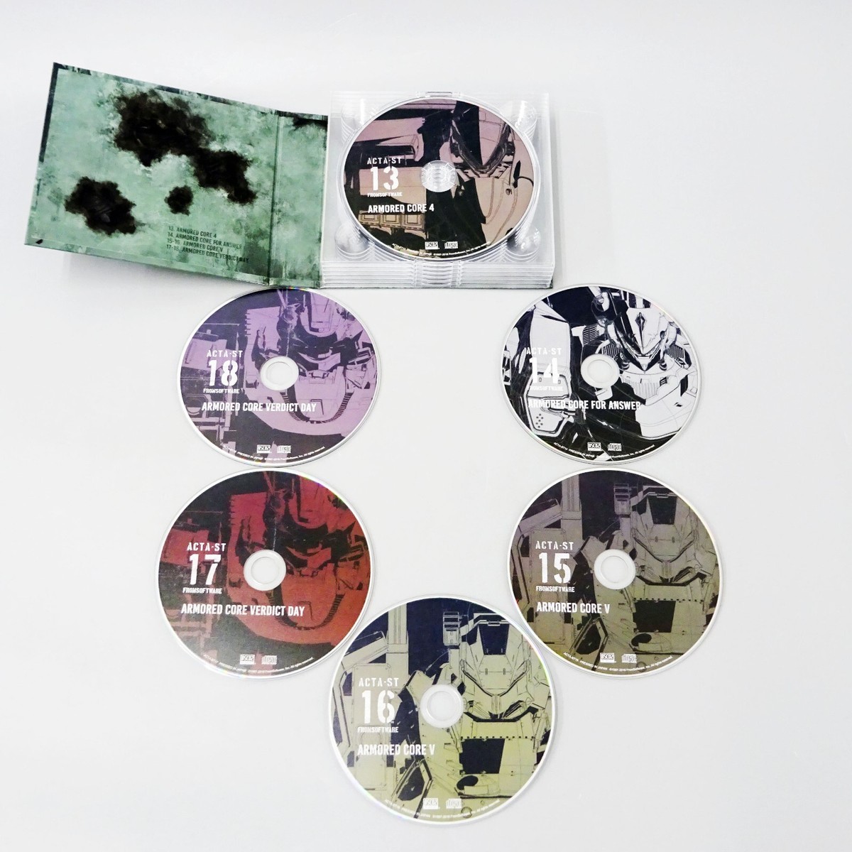 ARMORDED CORE オリジナル・サウンドトラック 20th ARMORED CORE ORIGINAL SOUNDTRACK 20th ANNIVERSARY BOX CD