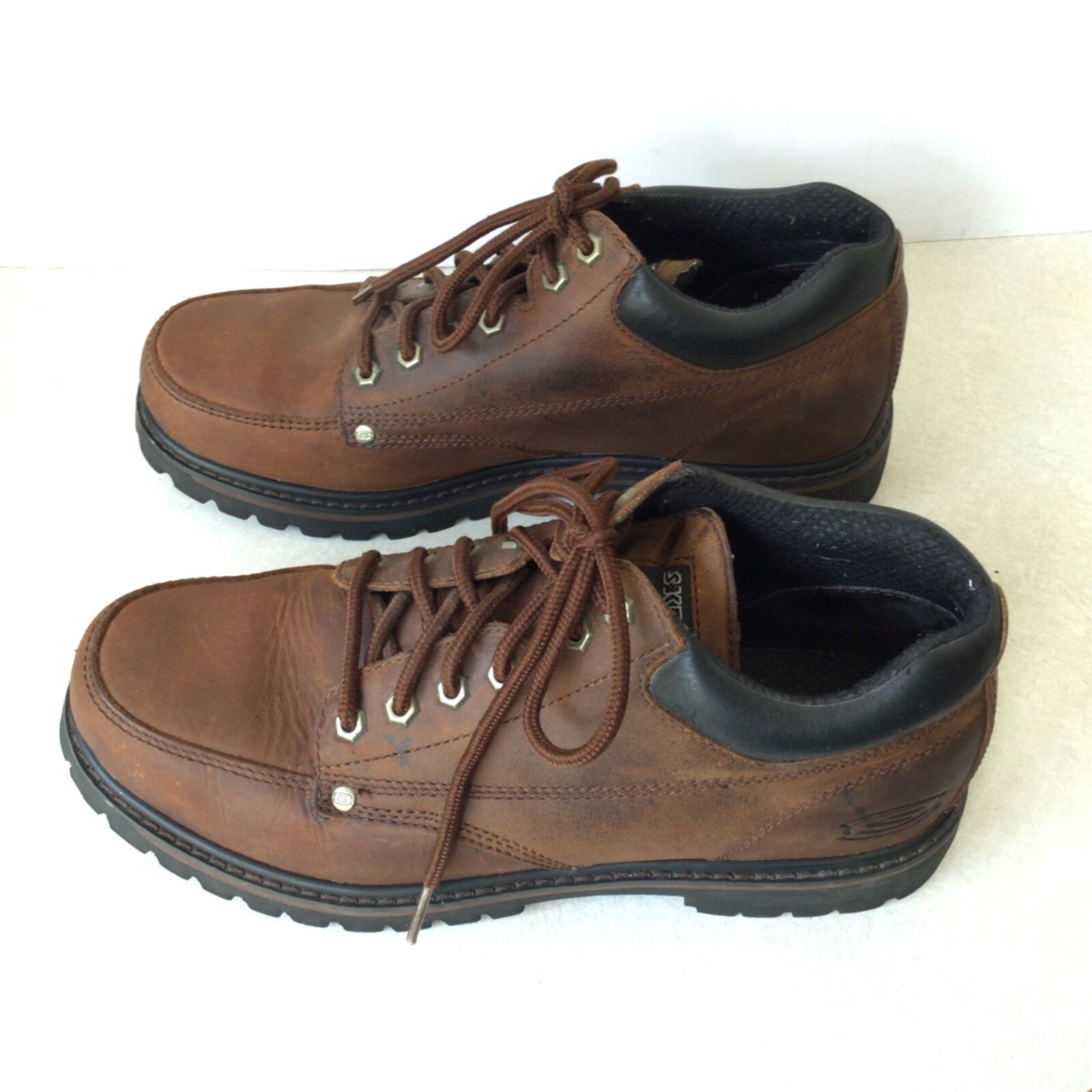 Skechers Men's Sergeants-Verdict Work Boot Memory Foam Size 10 CDB GUC image 2