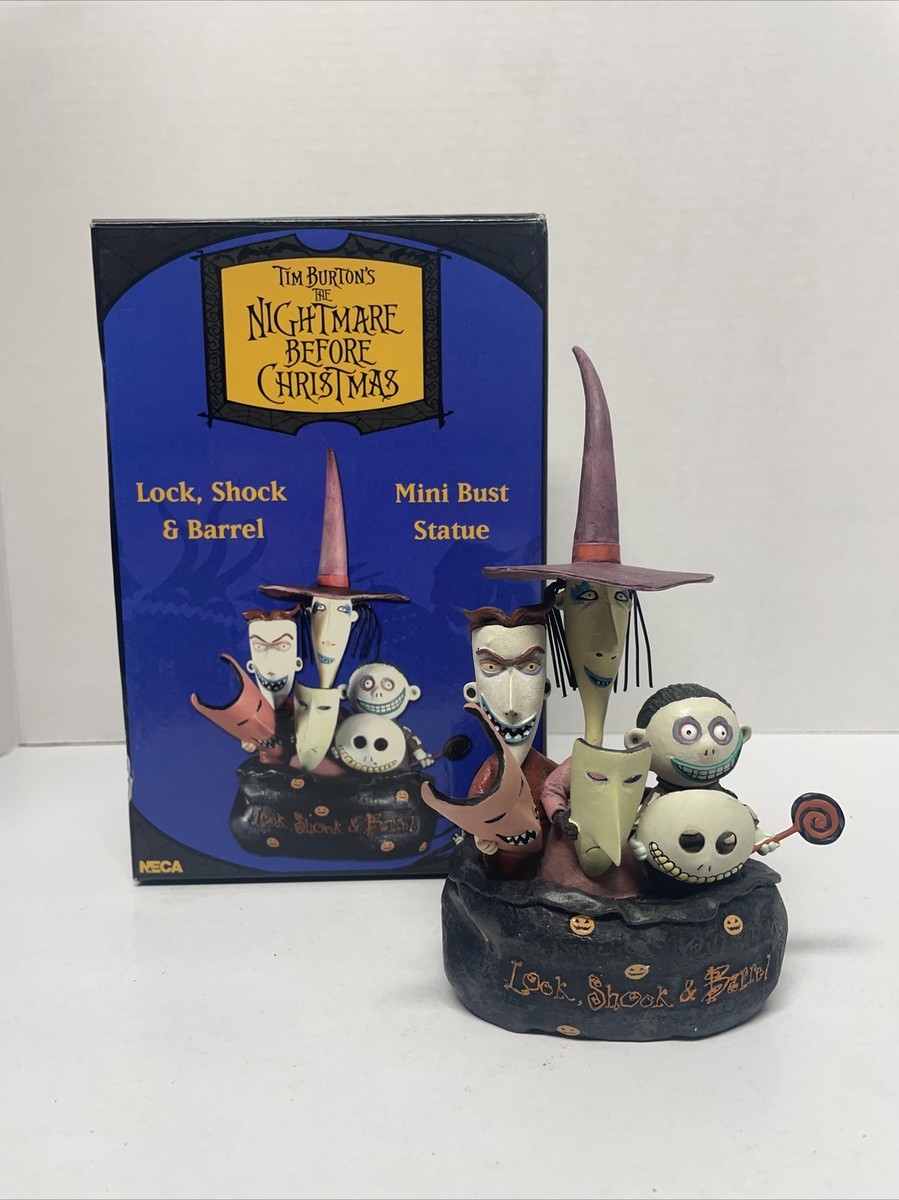 特撮 Neca Nightmare Before Christmas inches Lock Shock and Barrel inches Statue NIGHTMARE BEFORE CHRISTMAS LOCK, SHOCK & BARREL STATUE | eBay