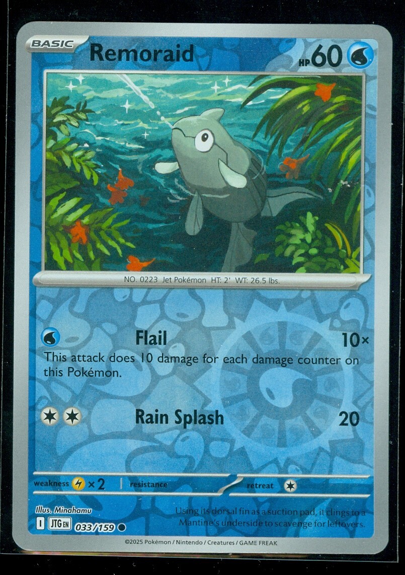 remoraid pokemon card - 32/162 The item available is listed in the Title Remoraid | XY–BREAKthrough | TCG