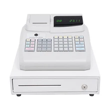 Electronic Cash Register Drawer Box LED Display For Restaurant POS Bills Coins