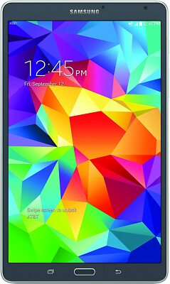 Samsung Galaxy Tab S SM-T707A 16GB Gray (GSM Unlocked) Excellent Cond Tablet