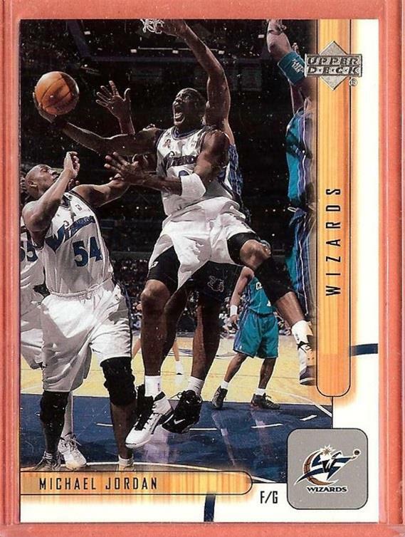 2001-02 UPPER DECK MICHAEL JORDAN #403!! MJ2