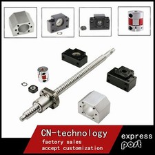 BallScrew SFU1605 End Machine 250mm-1050mm &BK/BF12 & Coupler Ball Screw CNC Set