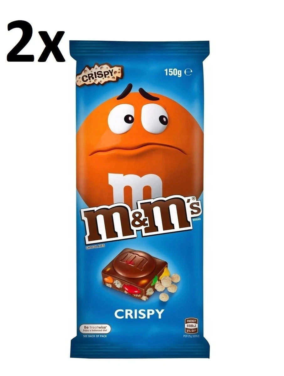 M&M's Crispy Milk Chocolate Bar (150g) – POP Shop & Gallery