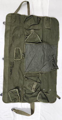 実物ミリタリー 無線機アンテナ収納ケース CW-206/GR 軍用装備 US ARMY CW-206/GR Radio Antenna Canvas Bag Olive Drab #2 | eBay