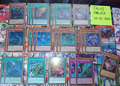 Yu-Gi-Oh! Snake-Eye FULL Deck Core with Diabelstarr, Flamberge, Poplar ...