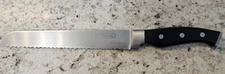 Viking Professional 8" Bread Serrated Knife German Steel 40093-9994 Black Handle