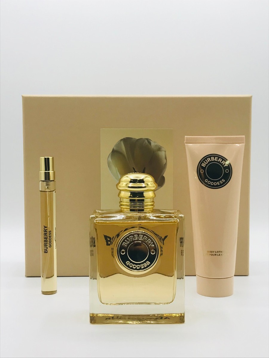 Burberry Goddess オールドパルファム　ボディローションセット Burberry-Goddess-3-Piece-Gift-
