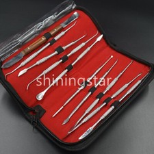 Dental Set Instrument Stainless Steel Sculpture Kit Wax Carving Tools 10 Pcs/Set
