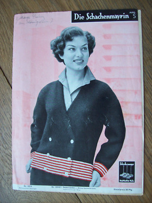 Die Schachenmayrin Heft 5510 (Vintage 1950er Jahre) Strickanleitungen STRICKMODE