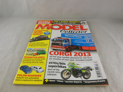 Model Collector December 2012 Corgi 2013 New releases & 1970s/80s Superbikes 