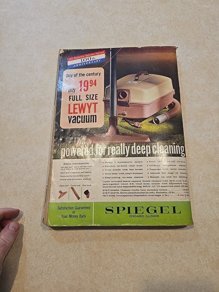 Vintage 1965 Spiegel Catalog 100th Anniversary Spring And Summer Color