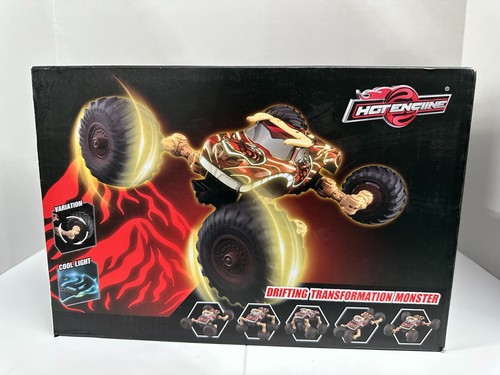Hot Engine Purple Drifting Transformation Monster Truck R/C 2.4GHz 1:14 New - Picture 3 of 8