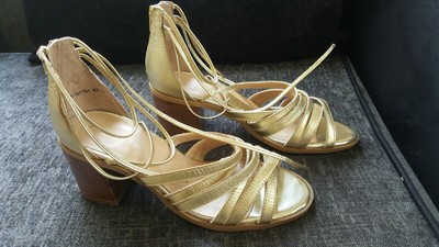 new look gold shoes sale