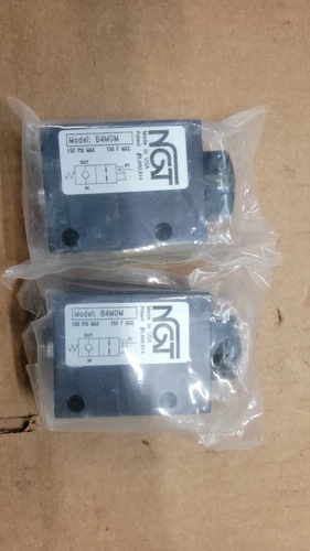 B4MOM ngt valve 150PSI 150F Pilot-Operated Check Valves 1/4"NPTF