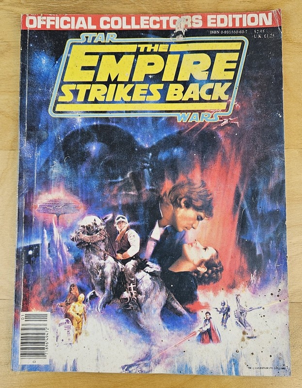 1980 Star Wars The Empire Strikes Back Official Collectors Edition Magazine