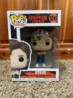 Funko Pop! Vinyl: Stranger Things - Steve #1245 Television Theme Vinyl Figure