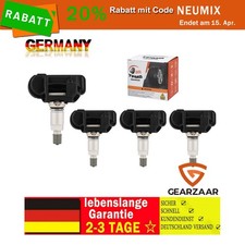 4× Reifendrucksensor RDKS für Opel Astra J Insignia Zafira B C 13598775 1010048