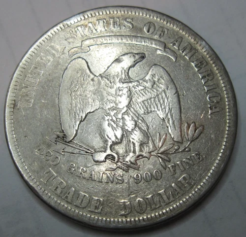 1877 * SILVER TRADE DOLLAR * as Seen * USA ONLY Please * USA FREE SHIPPING