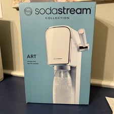 SodaStream Art White Soda Machine and Sparkling Water Maker Kit - NEW