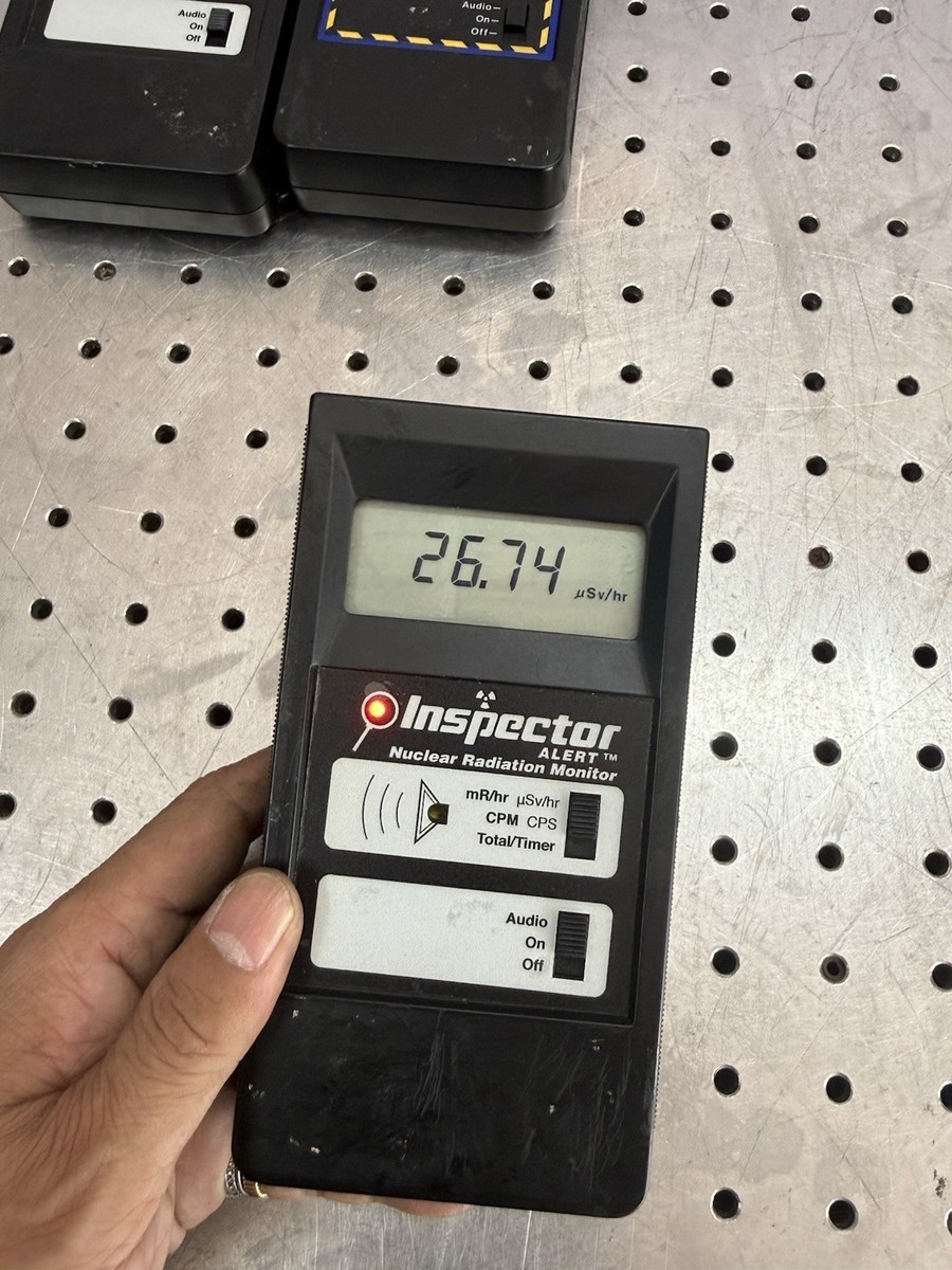 SE Inspector Alert Geiger Counter Radiation Detector Tested w