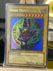 Dark Magician LOB-E003 Ultra Rare 1st Edition Heavily Played Yugioh