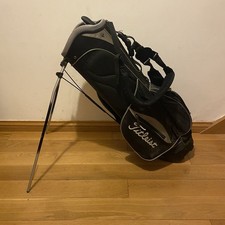 Titleist Stand Golf Bag Black/Grey w/ 7-Way Divider & Rain Cover