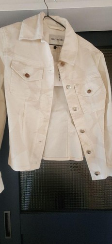 marimekko m86 White Jacket XXS New Unused Fashion Outerwear Small Size