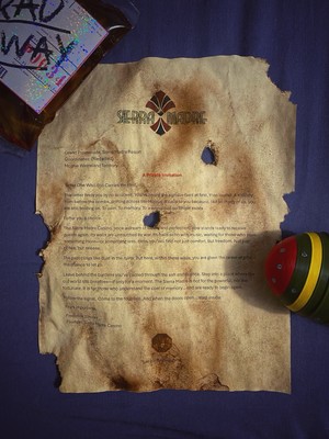 Fallout New Vegas Sierra Madre Letter (Distressed)