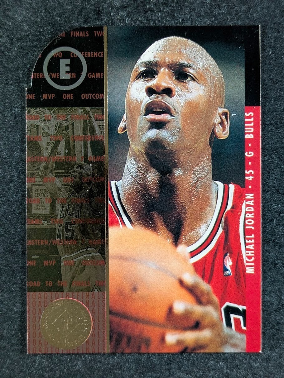1994-95 Upper Deck SP Championship Series MICHAEL JORDAN Die-Cut Bulls #4