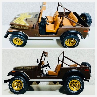 MCG Jeep CJ7 Golden Eagle 1 18 Scale Diecast Collectible Limited