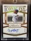 2024 Flawless Roberto Alomar Iconic Ink Gold /10 Cleveland Indians