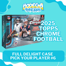 Jake Ferguson - 2025 Topps Chrome Football- 6 Box Delight Case Break PYP #6
