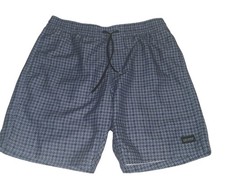 Volcom Boardshorts Men Medium Blue Check