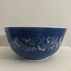 Vintage Pyrex #403 Colonial Mist Vintage Mixing Bowl Blue 2.5 QT