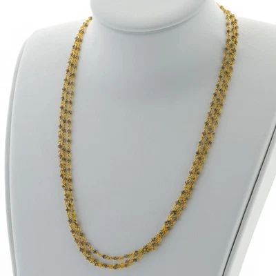 Collier aus 750er Gold mit Diamanten - Bild 1 von 4