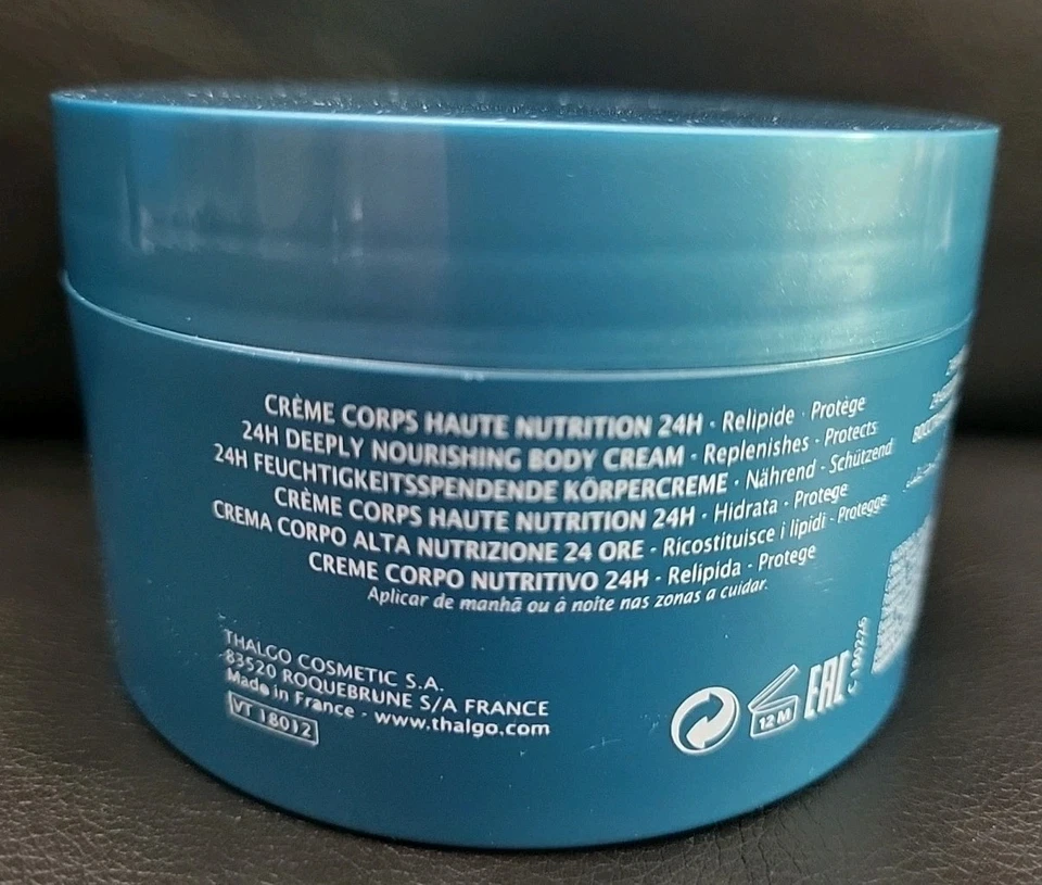 THALGO COLD CREAM MARINE 24 HOUR DEEPLY NOURISHING BODY CREAM 6.76floz/200ML NEW - Image 3 of 4