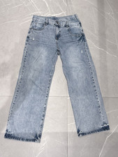 WRSTBHVR Mag V2 Damen Jeans Weites Bein hellb...