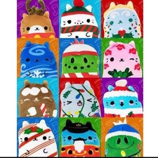 Cats vs Pickles 4" Holiday Christmas Series Bean Bag Plush 2021 You Pick 