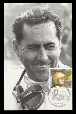 MONACO 2023 Carte Maximum - Jack Brabham Formule 1 F1 One World Champion Cooper