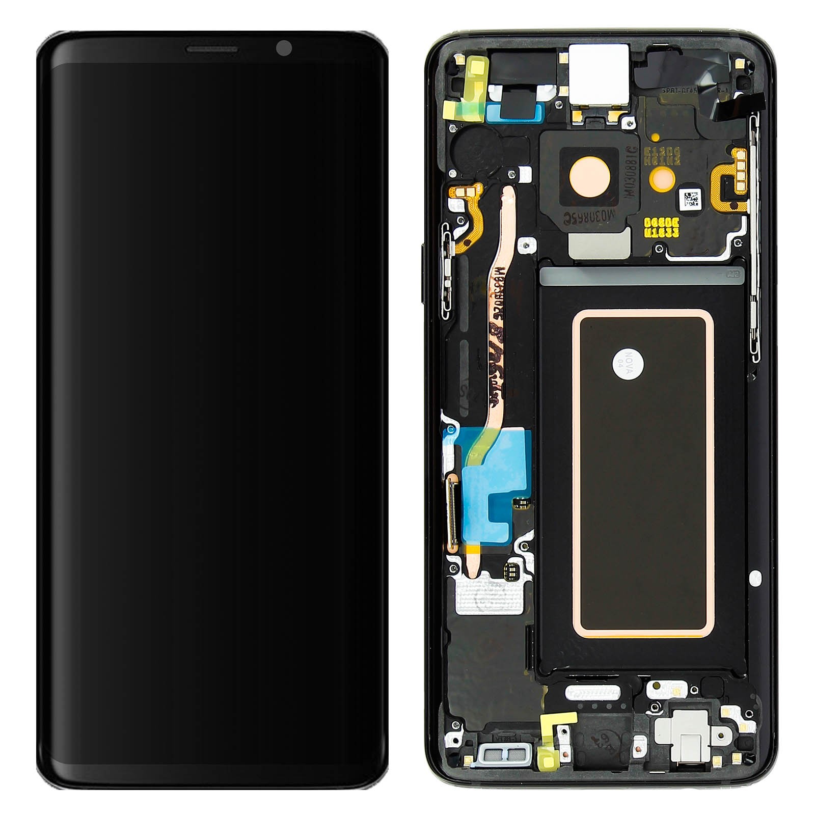 Kit écran complet Galaxy S9 tactile noir afficheur de remplacement pour smartphone
