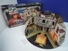 COMPLETE original VINTAGE star wars PALITOY DEATH STAR PLAYSET 1977 BOXED rare