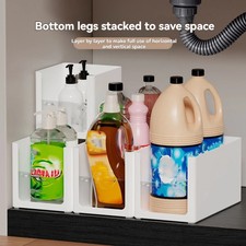 Kitchen Cabinet Organization Can Be Freely Combined with Dishes and Condiments, 
