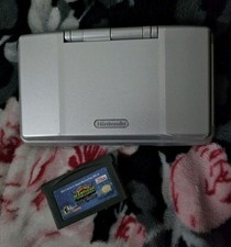 Nintendo DS Original NTR-001- Silver With Butt Ugly Martians-No Charger Stylus