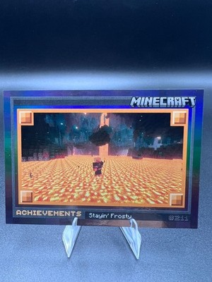 2024 Panini Minecraft Trading Card Achievements #211 SSP 387/475 Iron Foil