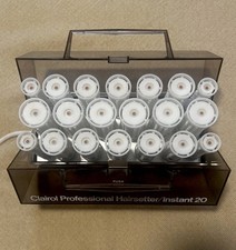 60's Clairol Professional Hairsetter Instant 20 Hot Hair Curlers SL-02 WORKS