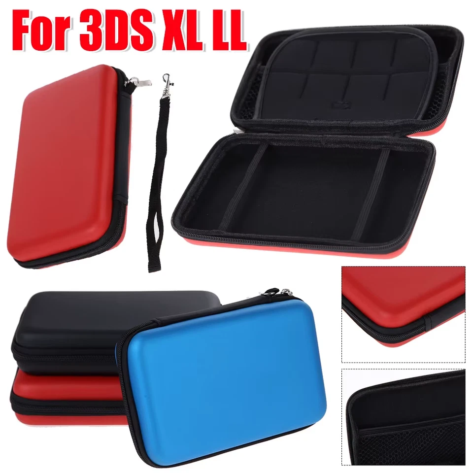 EVA Skin Carry Hard Case Bag Pouch for 3DS XL LL Console Protective Cover Portab - Image 3 of 4